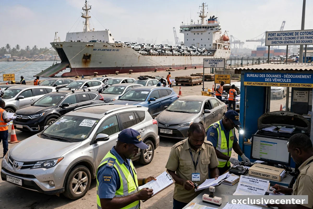 ost of clearing Tokunbo cars Cotonou port Customs 2026